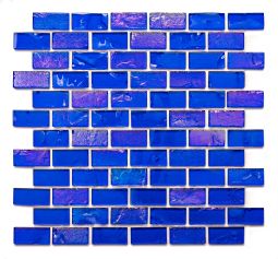 Intense Blue (V1) - 1 x 2 Tiles by Sq. Ft.